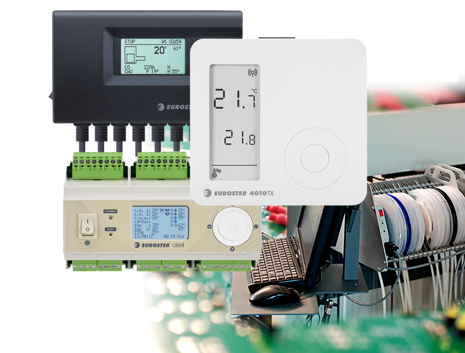 Euroster - manufacturer of temperature controllers
